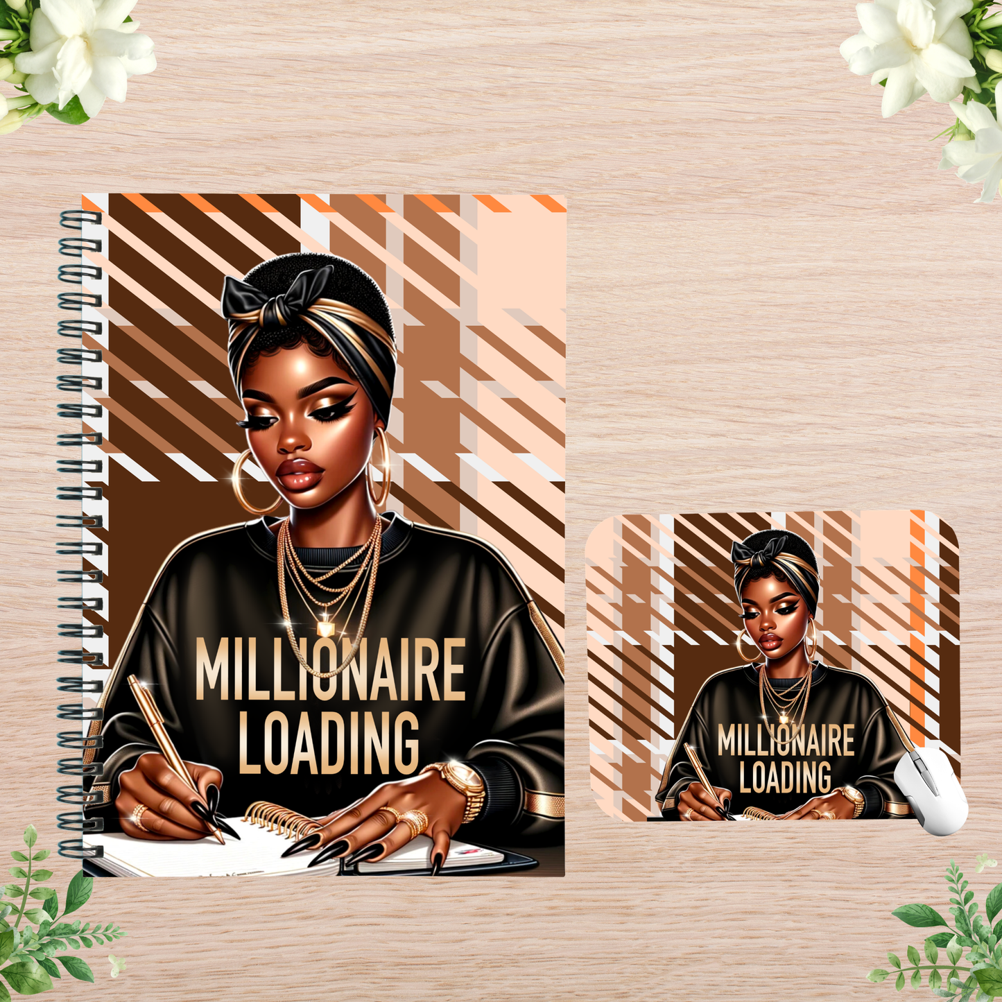 Millionaire Loading Notebook & Mouse Pad Set