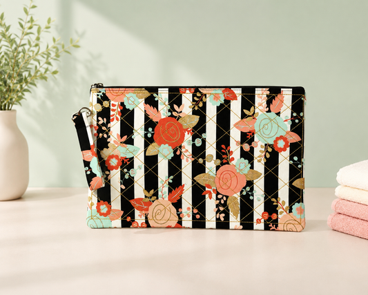 Clutch with Wristlet
