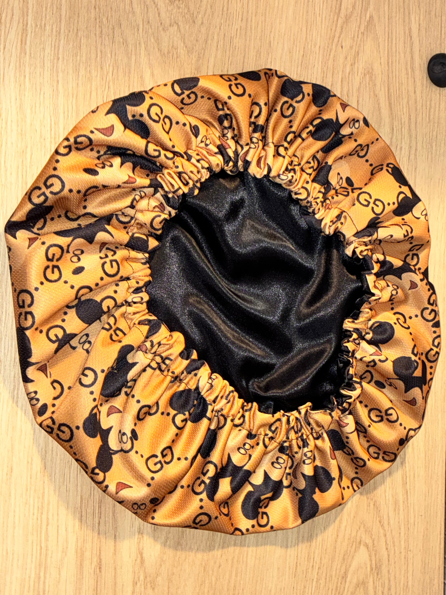 MIckey Reversible Satin Bonnet